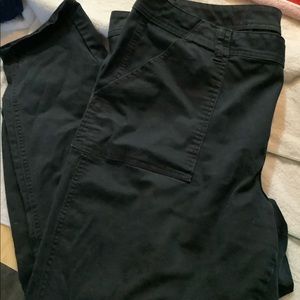 Lane Bryant black ankle pants